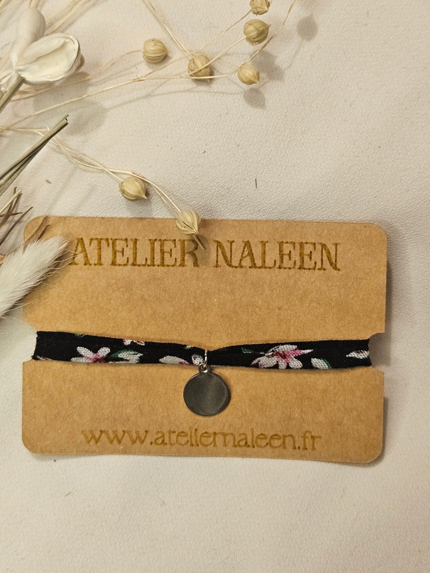 Bracelet à personnaliser "Jacinthe" argent - Atelier Naleen