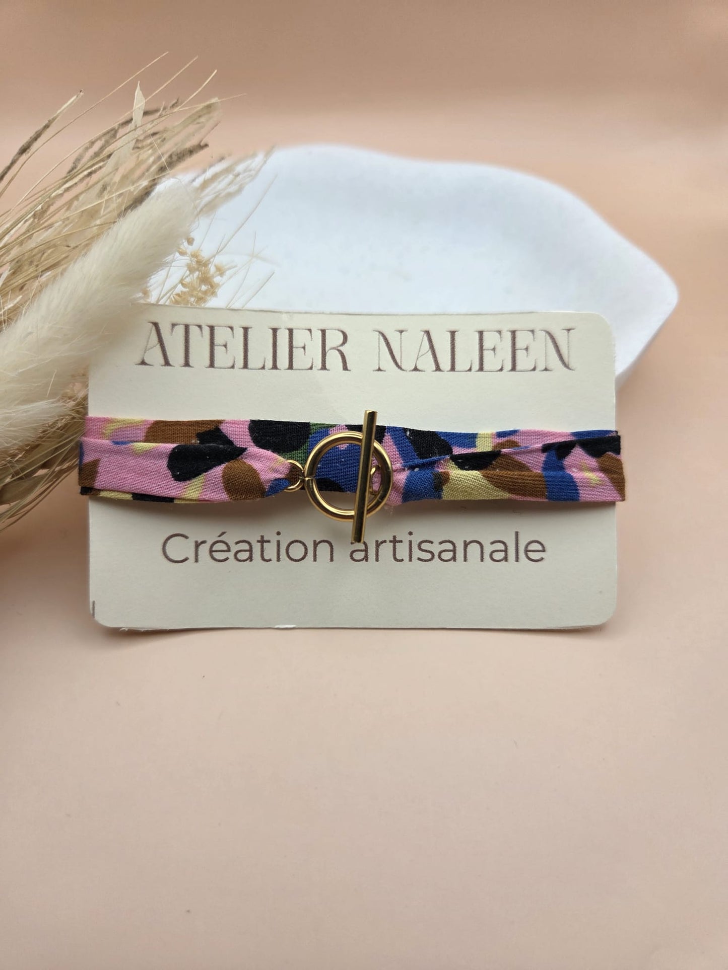 Bracelet double "Pivoine" - Atelier Naleen