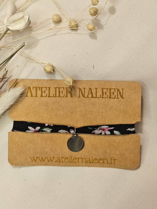 Bracelet à personnaliser "Jacinthe" argent - Atelier Naleen 