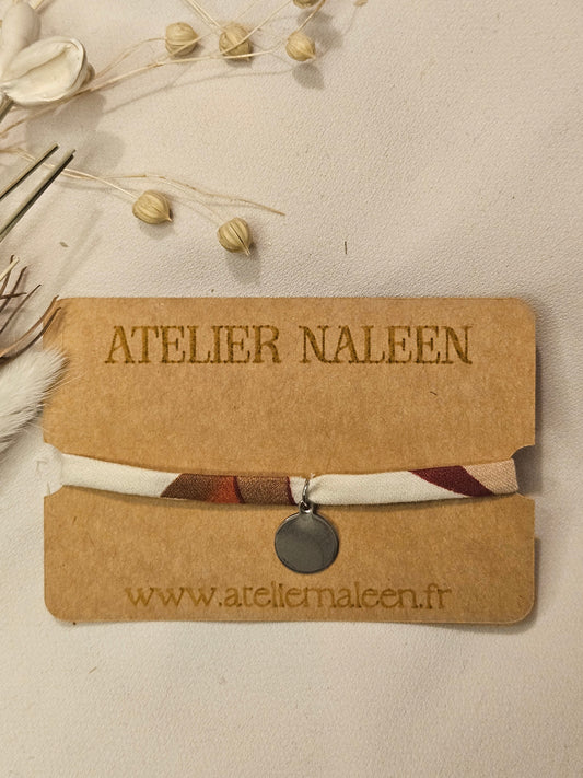 Bracelet à personnaliser " Daphné" argent - Atelier Naleen 