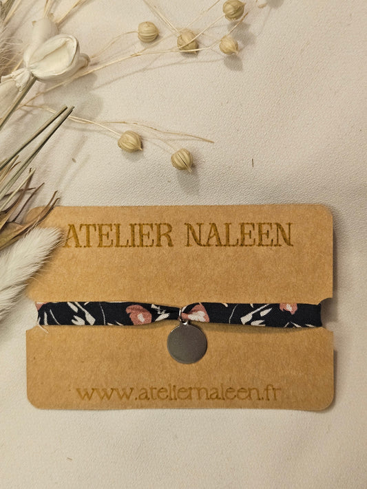 Bracelet à personnaliser "Anémone" argent - Atelier Naleen 