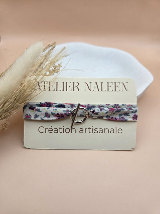 Bracelet double "Orchidée"