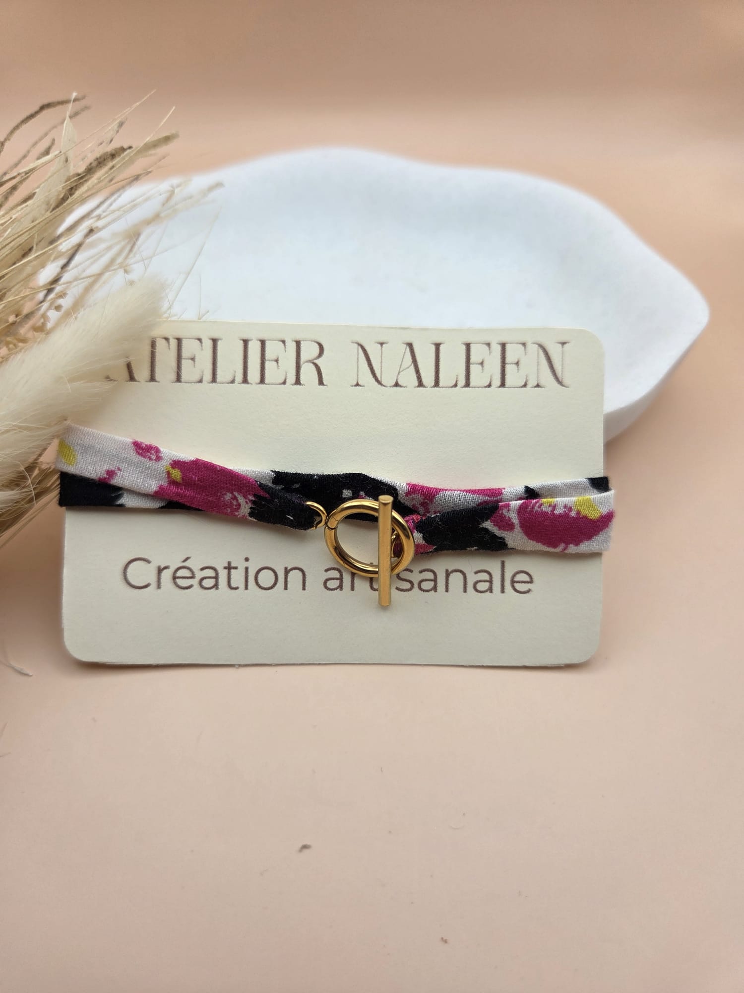 Bracelet double "Magnolia" - Atelier Naleen 